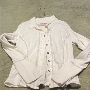 We The Free Cream Collared Shirt